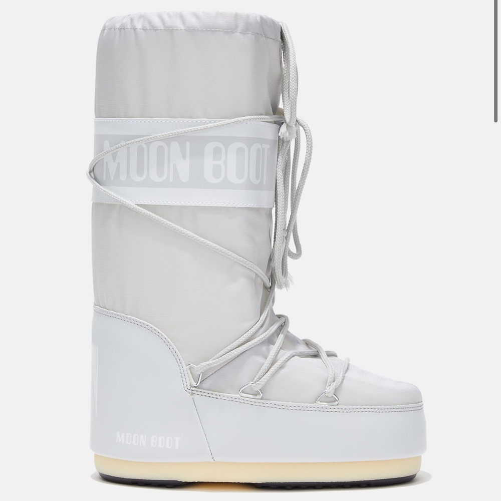 Moon Boot - Women's Tall Grey Snow Icon Boots